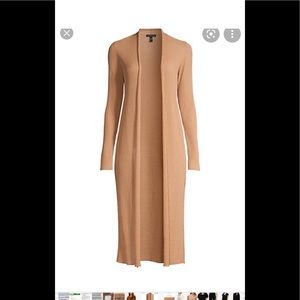 NWT Eileen Fisher long open cardigan Sz S minted edition